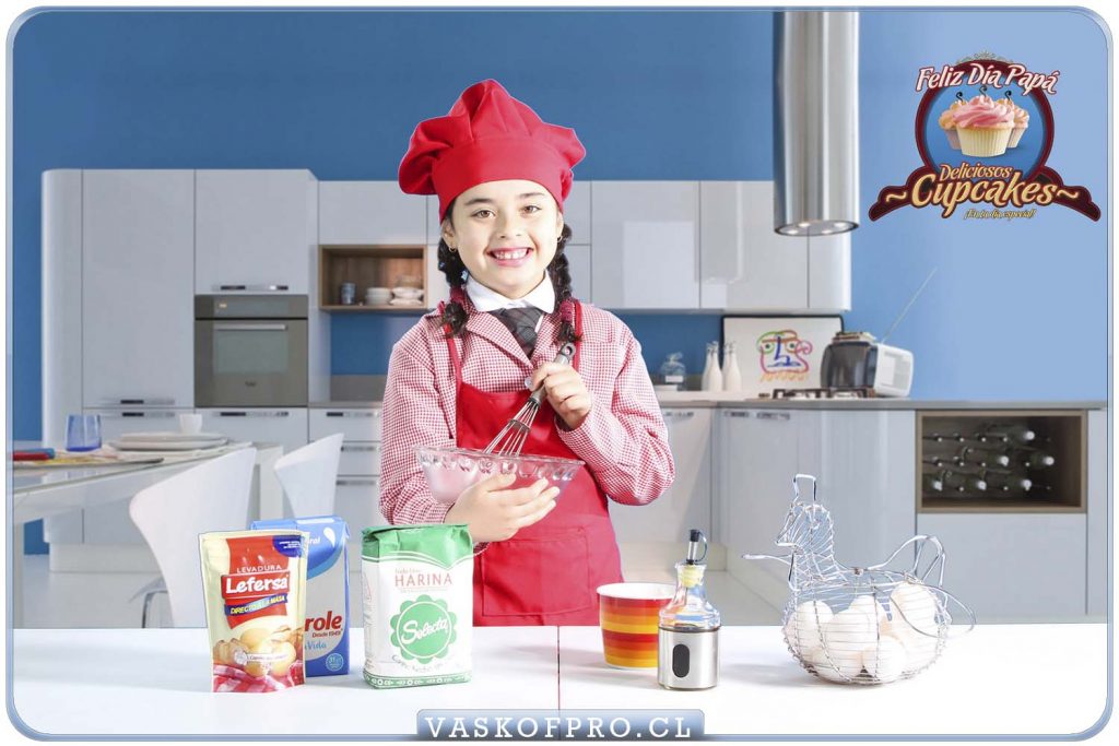 Fotografía de niños Cocineros
