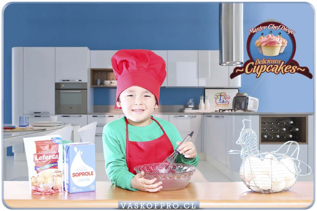 Fotografía de niños Cocineros