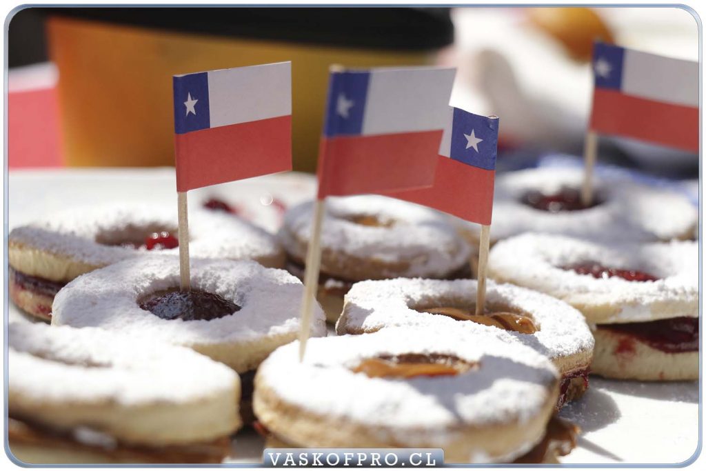 fotografía de pasteles chilenitos